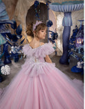 Seraphina Couture Gown - Custom Luxury Dress for Girls' Special Events