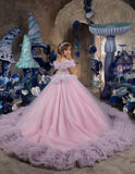 Seraphina Couture Gown - Custom Luxury Dress for Girls' Special Events