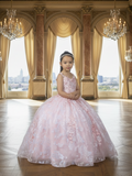 Aurelia Blush Pink Girls Pageant Dress - Princess Collection