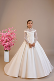 White Lace Communion Dress | Pentelei Couture Gown