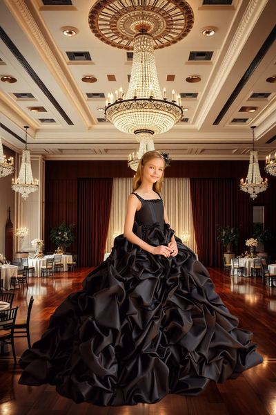 Noctura Royale Black Dress | Pentelei Couture