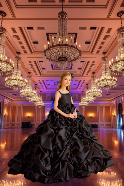 Noctura Royale Black Dress | Pentelei Couture