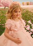 Amelina Rose | Pentelei Couture Flower Girl & Communion Dress