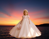 Amelina Rose | Pentelei Couture Flower Girl & Communion Dress