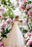 Elegant White Communion Dress | Pentelei Couture