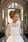 Royal White Communion Dress | Pentelei Couture Gown