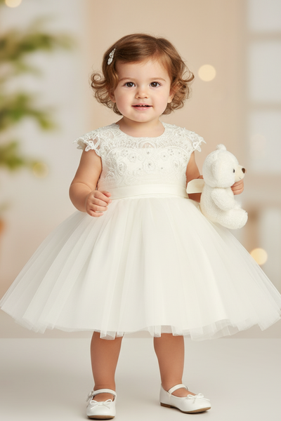 Baby Birthday Party Dress – Lace Special Occasion Dress