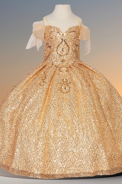 Marcella Lilac Glitter Pageant Dress for Girls