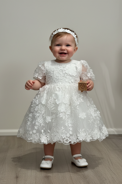Teter Warm Aurelia Meadow Baby Christening Dress