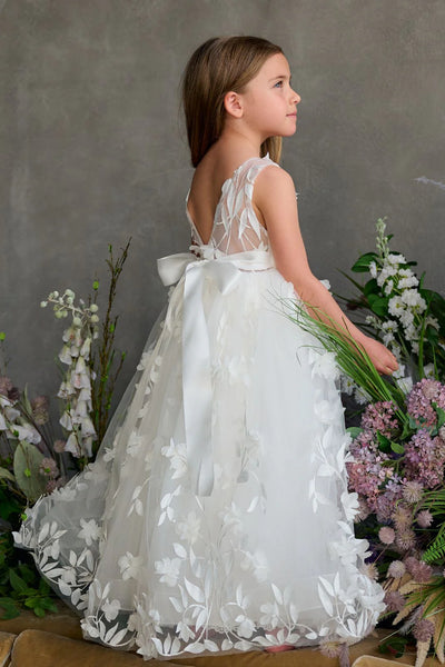 Teter Warm Couture Lacey Flower Girl Special Occasion Dress