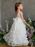 Teter Warm Couture Lacey Flower Girl Special Occasion Dress