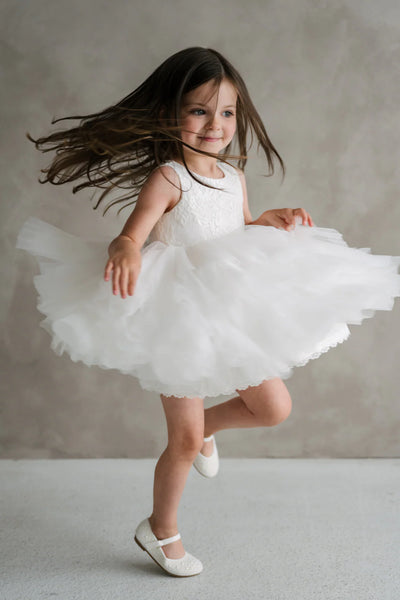 Evelisse Noelle Off White Dress | Teter Warm Couture