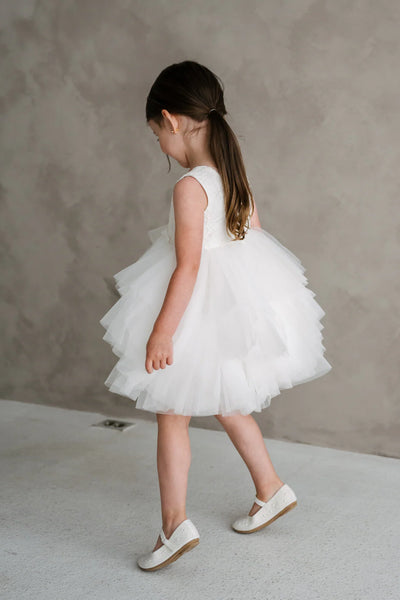 Evelisse Noelle Off White Dress | Teter Warm Couture