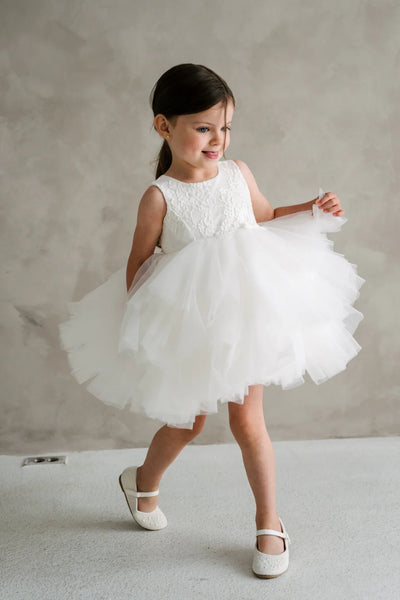 Evelisse Noelle Off White Dress | Teter Warm Couture
