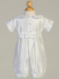 Weston Heirloom Silk Christening Outfit for Boys - Perfect for Baptism