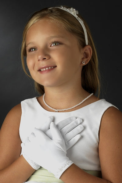 Adrian Kids Flower Girl Special Occasion Gloves