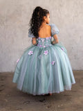 Glamorous Pageant Tulle Dress For Girls | Princess Collection