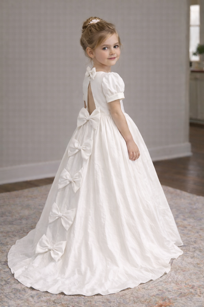 Vivienne Gown | Amalee Couture Communion & Flower Girl Dress