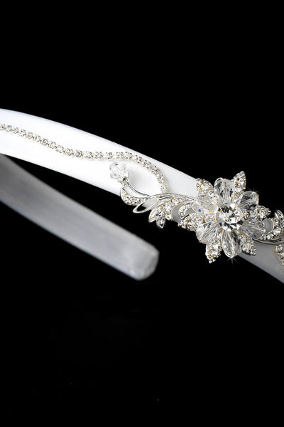 The Isabella 1st Communion Swarovski Headband