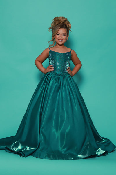 Emerald Royale Gown | 2Cute by Kate Parker Pageant Dress