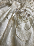 Leia Couture Baby Luxurious Lace Baptism Gown