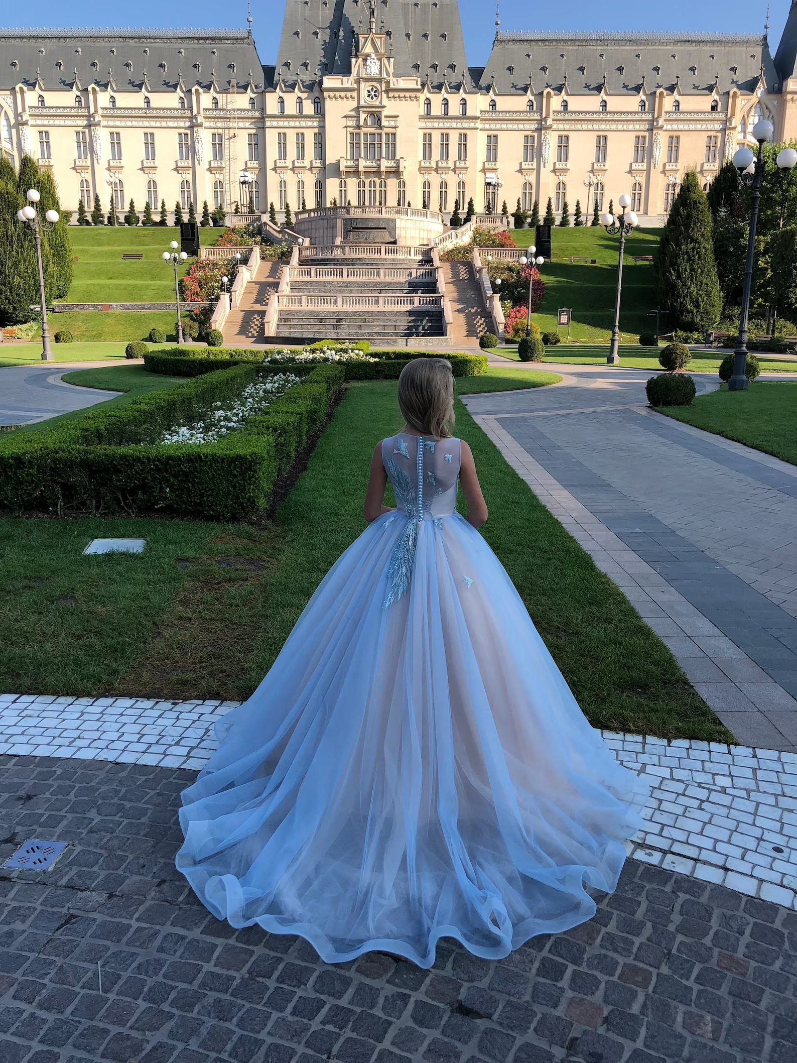 Couture Lace Tulle Flower Girl Pageant Photo Shoot Special Occasion Dress