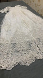 Fleur Hand Beaded Christening Gown with Bonnet & Shoes