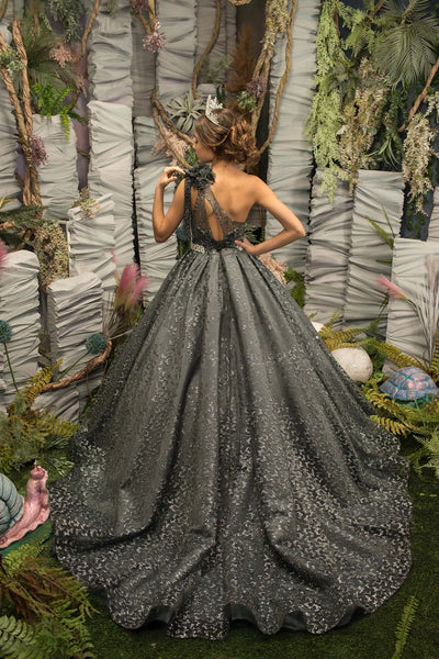 Girls Stunning Couture Glitter Tulle Christmas Pageant Special Occasion Gown