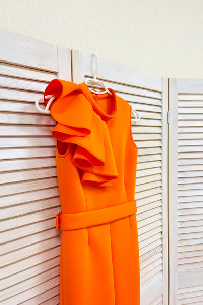 Girls Pageant Interview Jumpsuit | Ruffle Fun Fashion