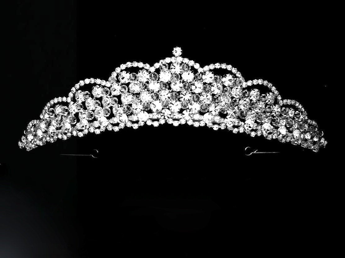 First Communion Tiara With Swarovski Crystals