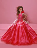 Sugar Kayne One-Shoulder Pageant Gown – Elegant for Any Occasion