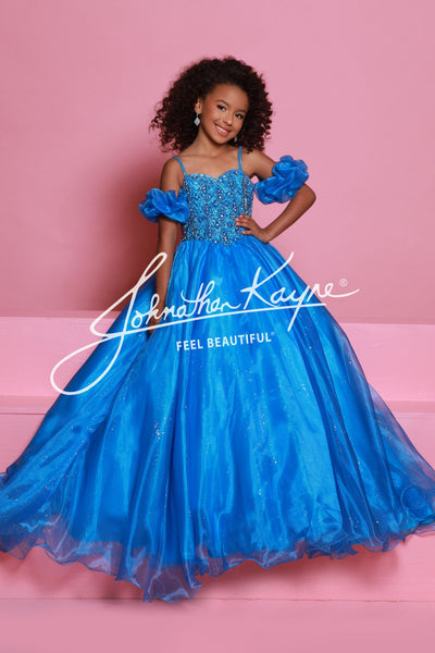 Sugar Kayne Glitter Tulle Gown – Perfect for Princess Moments