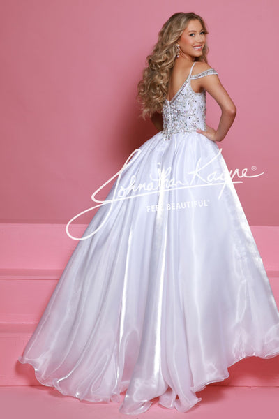 Sugar Kayne Off-Shoulder Gown – Modern Elegance for Any Occasion