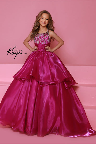 Stunning Girls’ Pageant Dress – Sugar Kayne Gown
