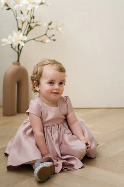 Symphony Blush Pink Baby Dress | Teter Warm Couture