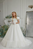 Pentelei Couture Arabella Pearl Communion & Pageant Gown