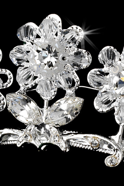 The Layla Flower Girl Crystal Tiara