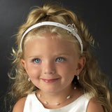 The Gianna First Communion Swarovski Headband